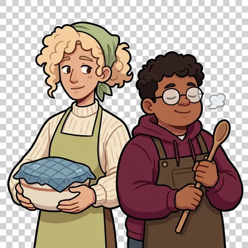 The Patient Pair portrait